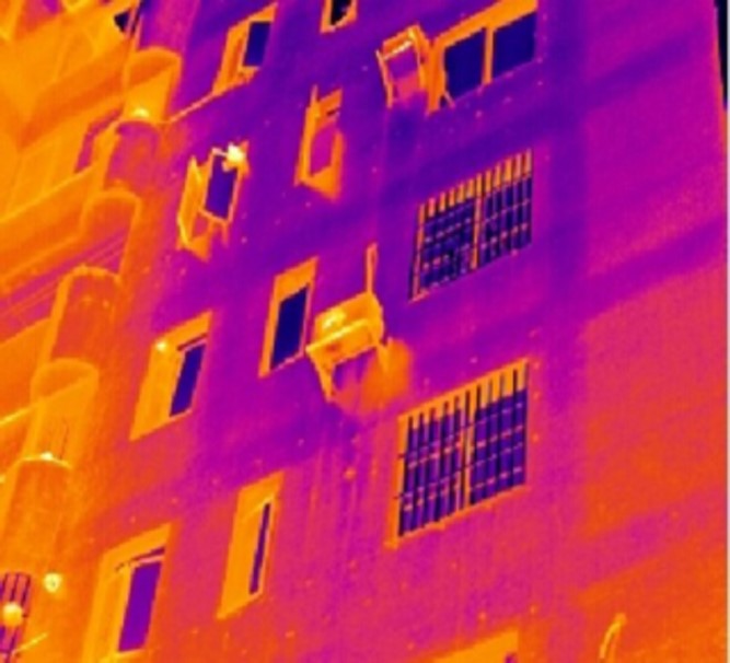 Тепловизор для обследования зданий