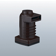Bushing insulator for plug-in contacts  6 (10) kV