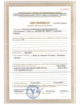 Сертификат производства VS1BEL 2025