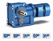 Коническо-цилиндрические мотор-редукторы VGM-K